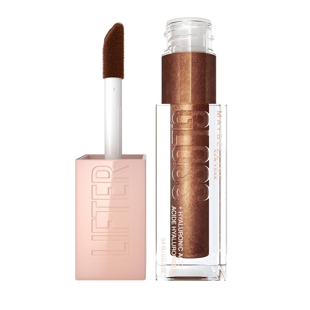 Maybelline Lifter Gloss, with‎ Hyaluronic Acid, Crystal, Golden Neutral